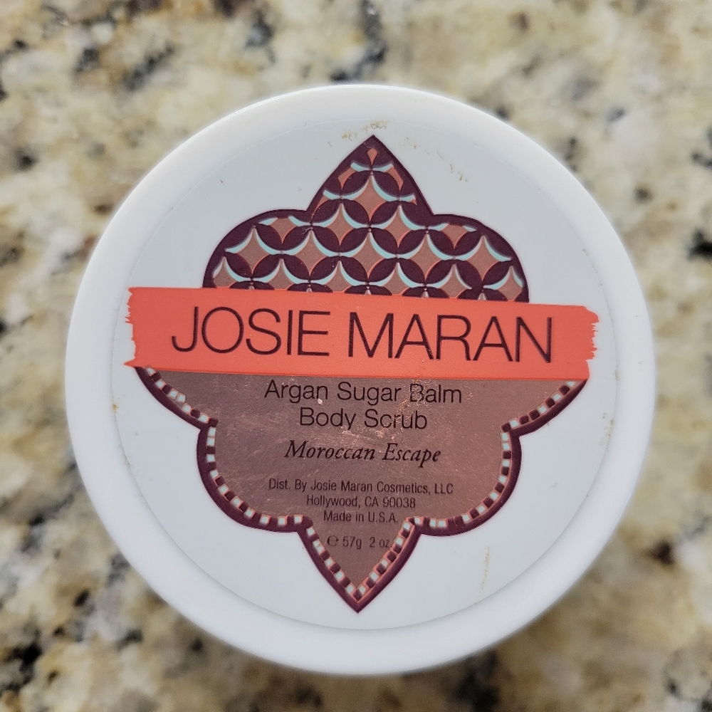 Josie Maran Argan Sugar Balm Body Scrub - Moroccan Escape 2oz (travel)
